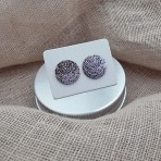 Earrings | Koorie Tales | Colour Season | Disc Stud Earrings | Pink Earrings | Koorie Tales | Colour Season | Disc Stud Earrings | Pink